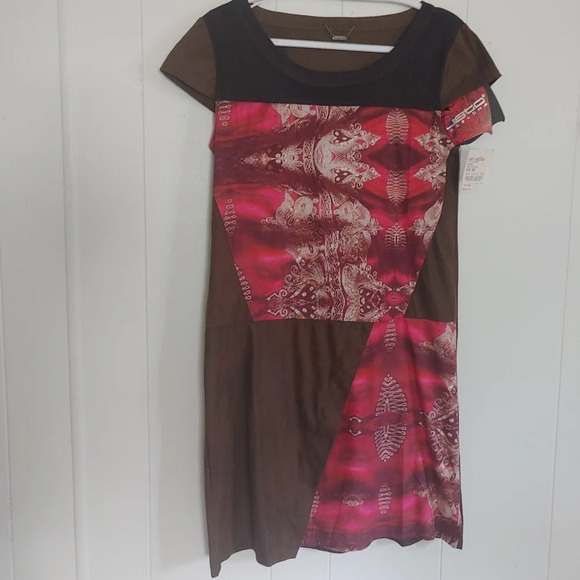 Custo Barcelona multicolor dress cap sleeve, size: S, US 2, EU 38 - Picture 1 of 10